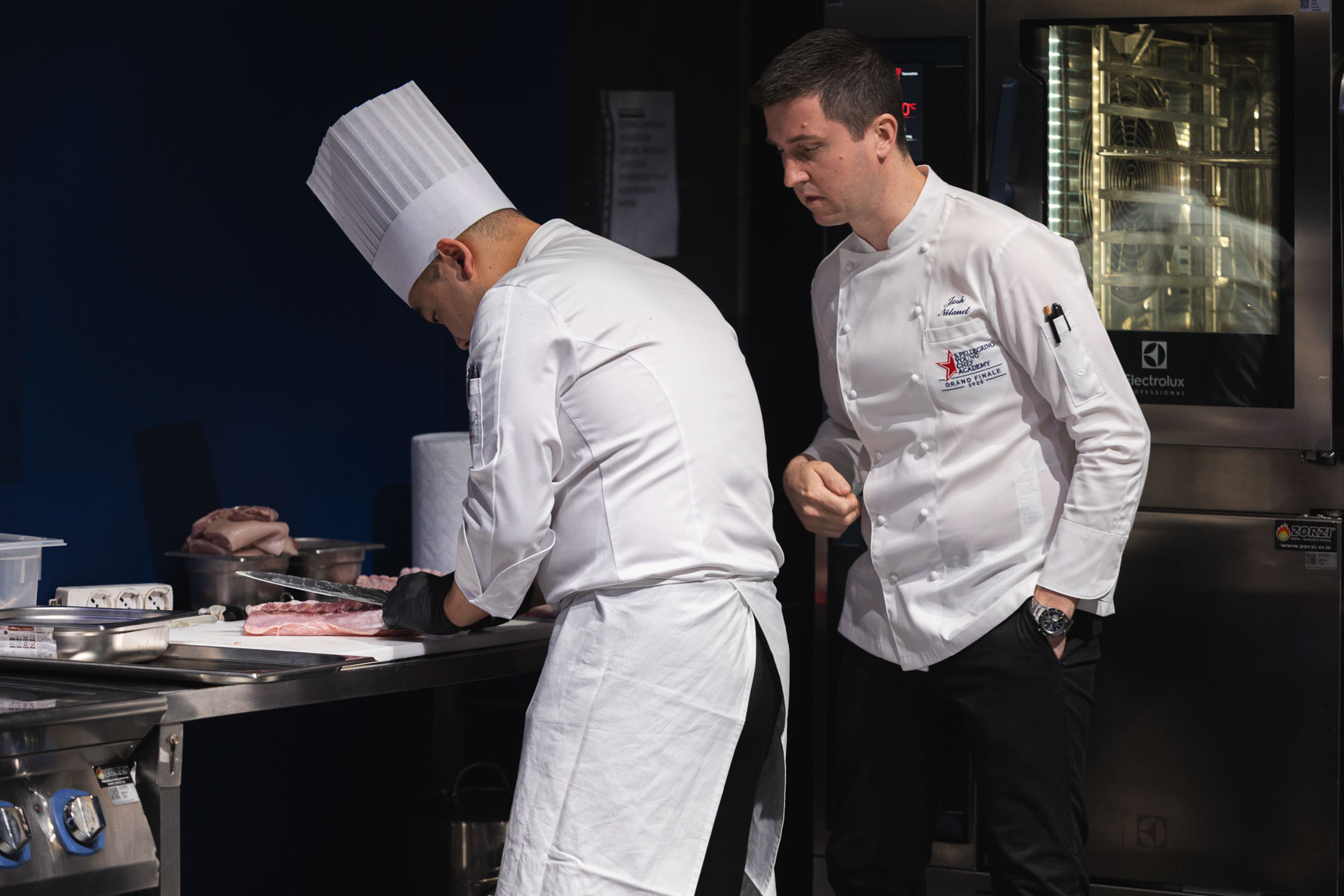 KyongHo Daniel Choi and mentor Josh Niland. Photo: Michael Gardenia